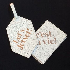 Luggage tag & Passport holder